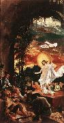 ALTDORFER, Albrecht The Resurrection of Christ  jjkk France oil painting reproduction